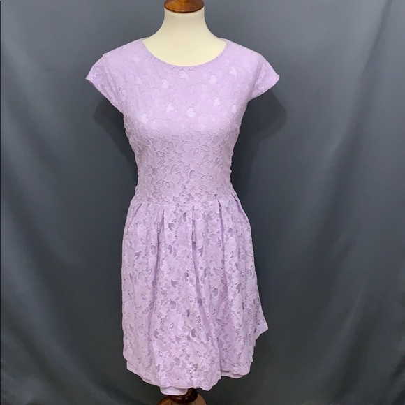 Charming Charlie Dresses & Skirts - Lilac lace dress